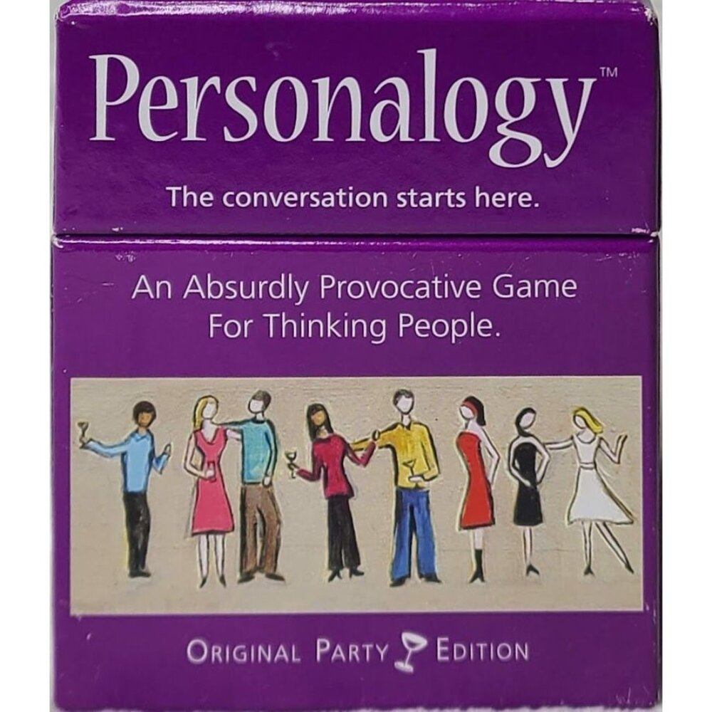 Personalogy An Absurdly Provocative Game for Thinking People Party Edition Compl